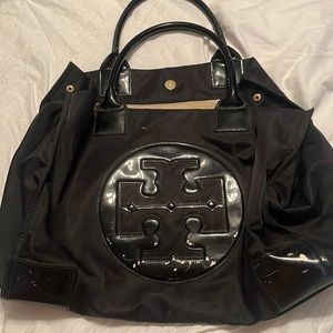 Tory Burch used large black purse